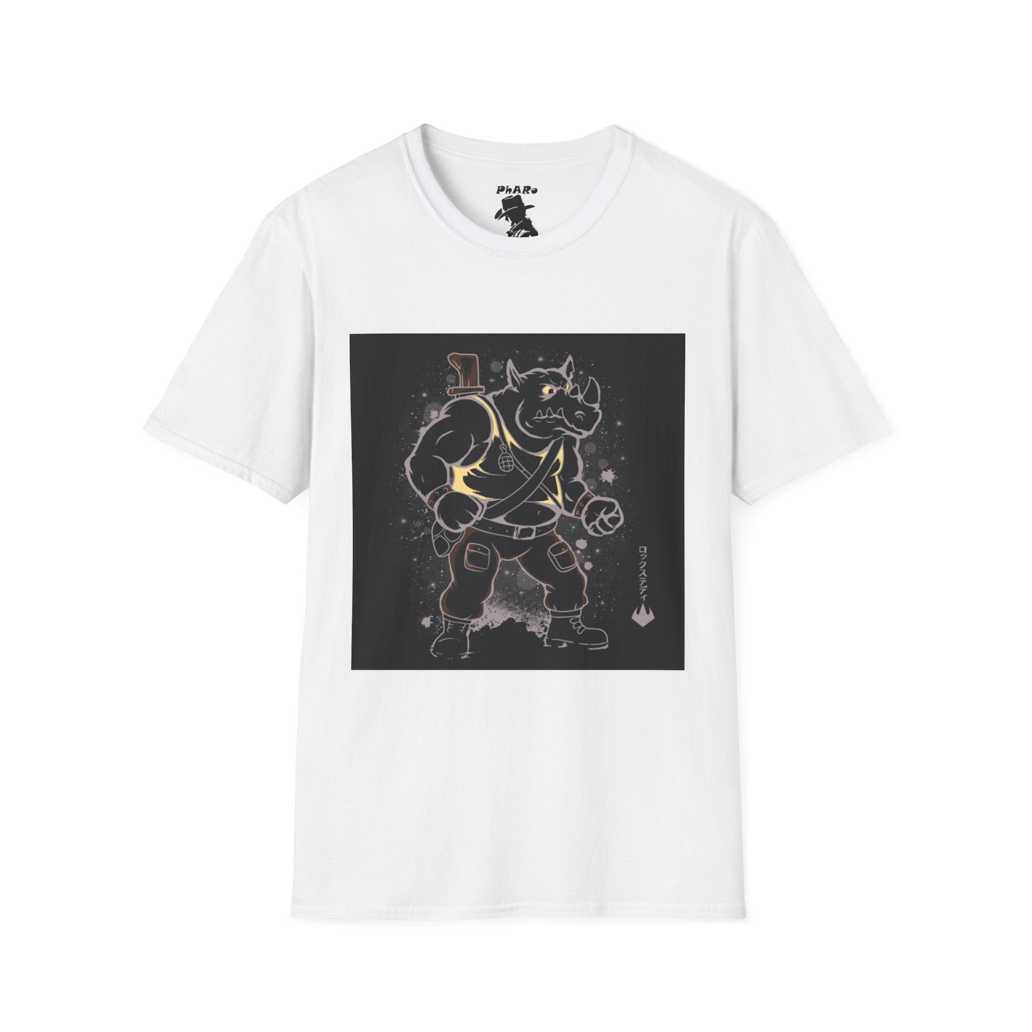 Unisex Softstyle T-Shirt - Retro Rocksteady Graphic Tee