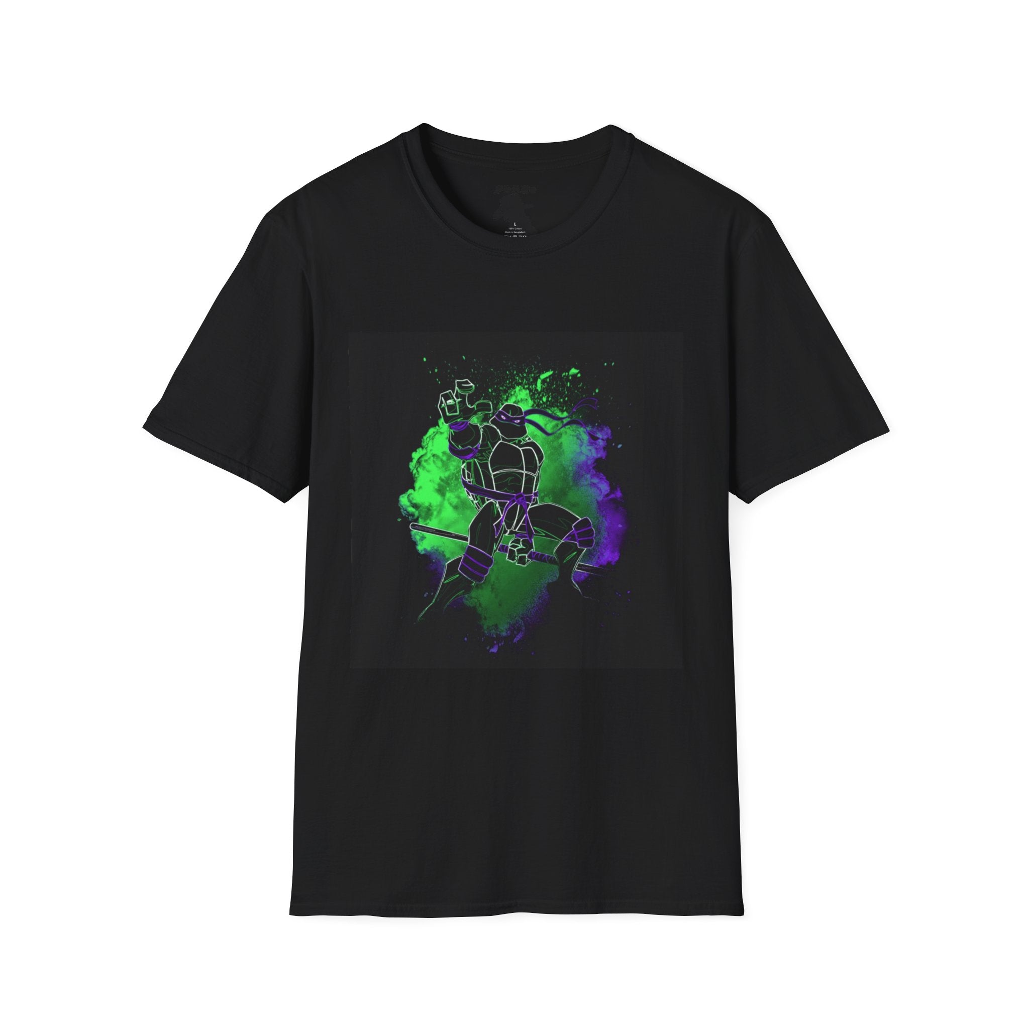Unisex Softstyle T-Shirt - Edgy Donatello Graphic Tee