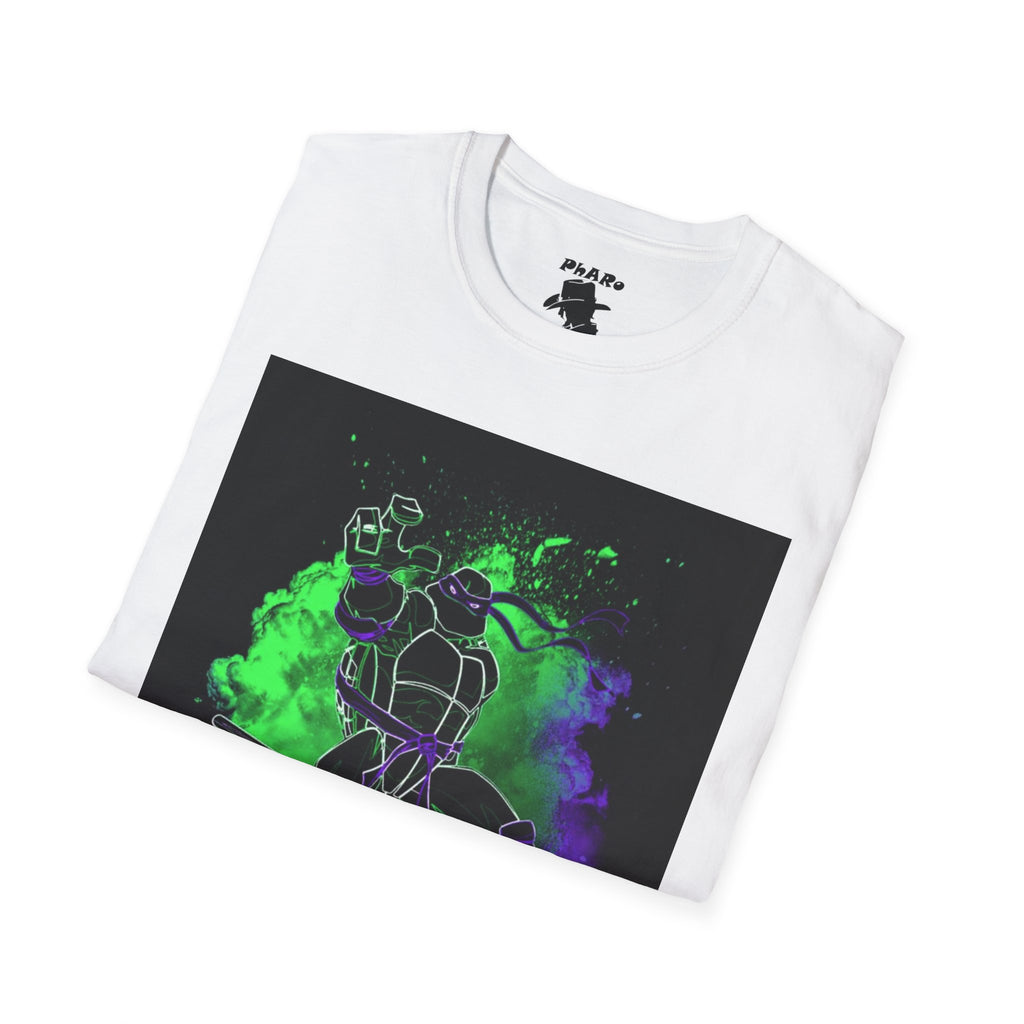 Cool Ninja Graphic Unisex Softstyle T-Shirt - Vibrant Streetwear