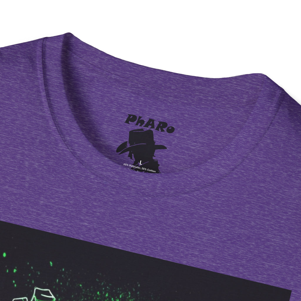 Cool Ninja Graphic Unisex Softstyle T-Shirt - Vibrant Streetwear