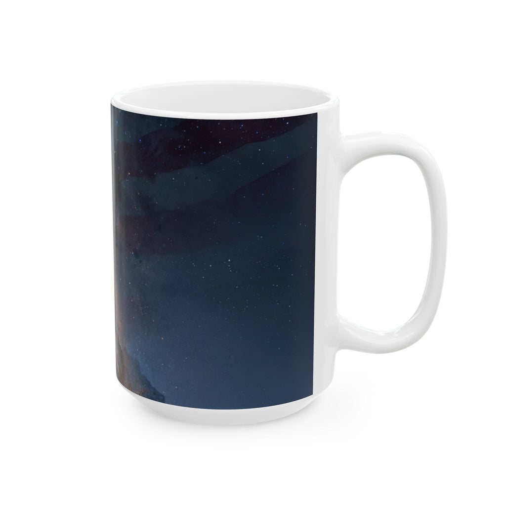 Truth Defenders Ceramic Mug with Wandering Traveler Design, Adventure Mug, Nature Lover's Gift, Cozy Drinkware, Inspirational Cup, Perfect for Camping [...]