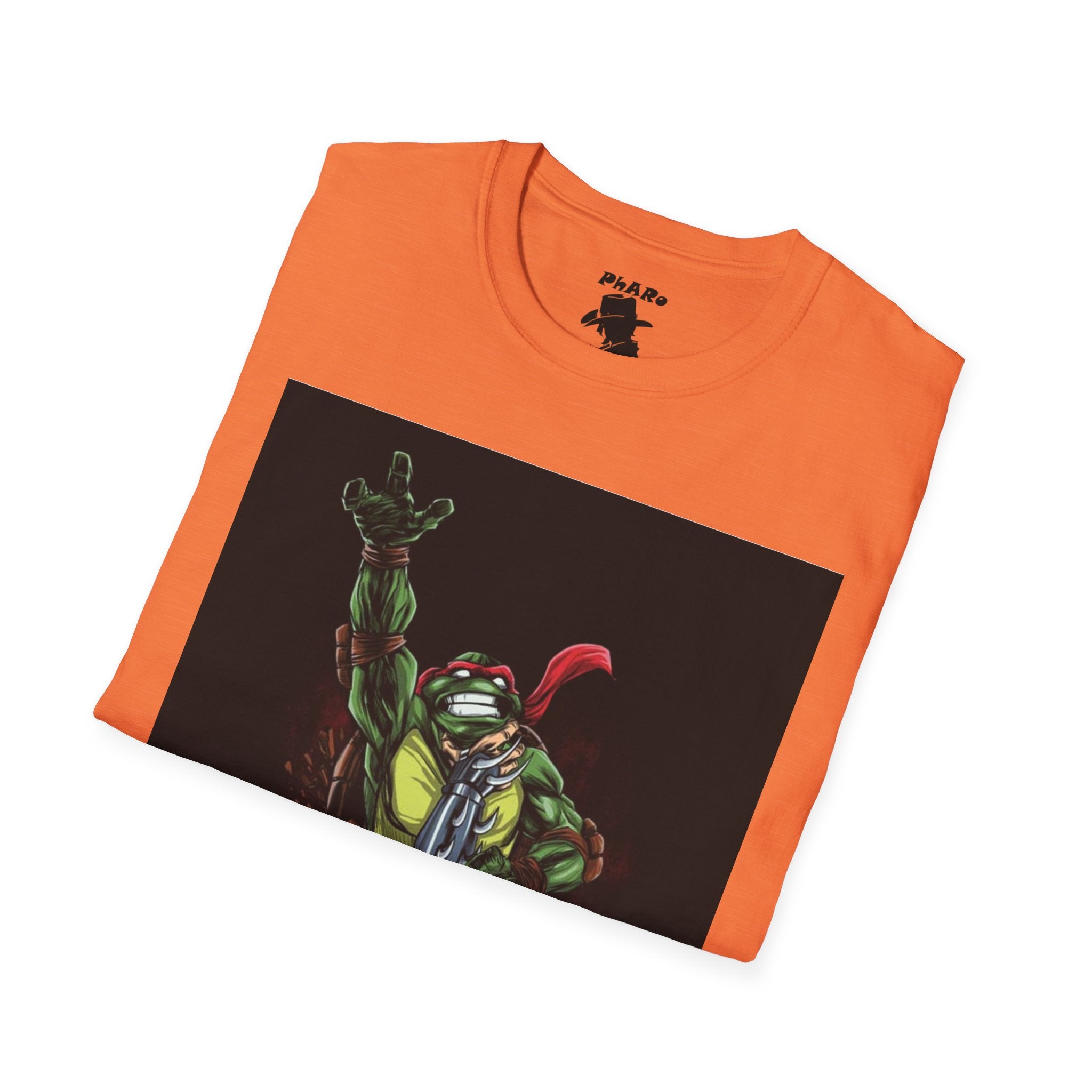 Evil Ninja Graphic T-Shirt - Unisex Softstyle Tee for Comic Enthusiasts