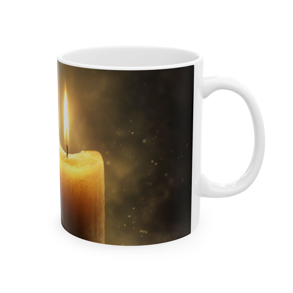 Lightbearer Ceramic Mug, Cozy Drinkware, Perfect for Home Decor, Gift for Coffee Lovers, Warm Atmosphere, Relaxing Moments