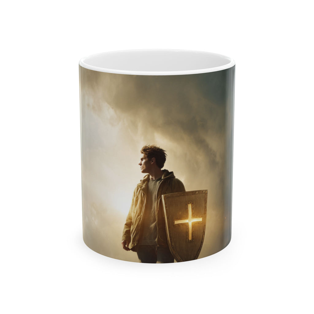 Freedom Warriors Ceramic Mug, Motivational Coffee Cup, Gift for Warriors, Unique Tea Mug, Perfect for Everyday Use