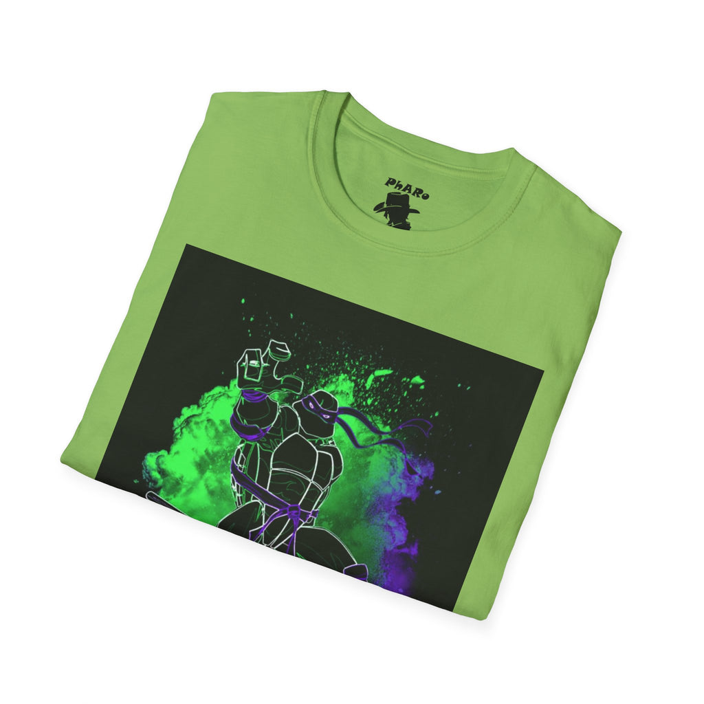 Cool Ninja Graphic Unisex Softstyle T-Shirt - Vibrant Streetwear