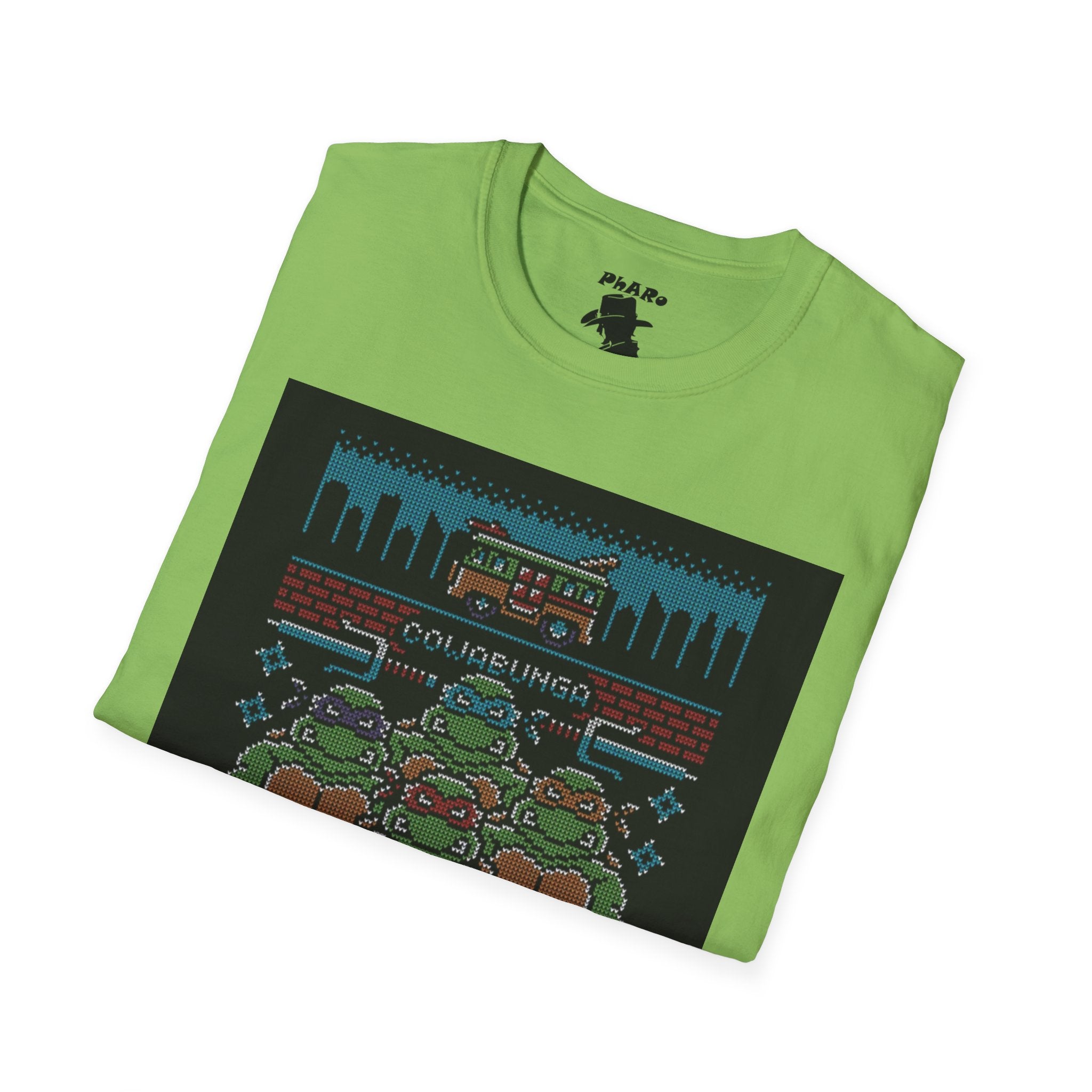 Retro Gaming T-Shirt - Nostalgic Pizza Party Design