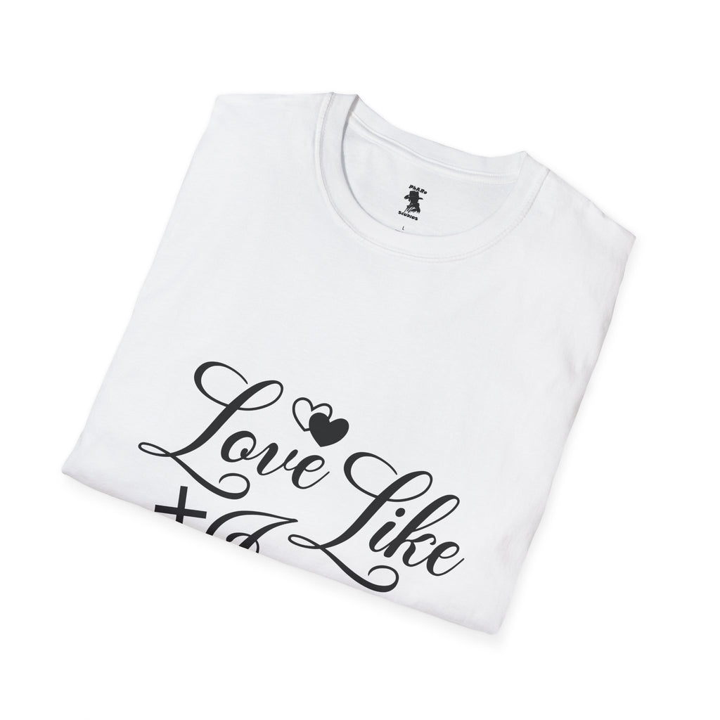 Love Like Jesus Unisex Softstyle T-Shirt - Inspirational Christian Tee