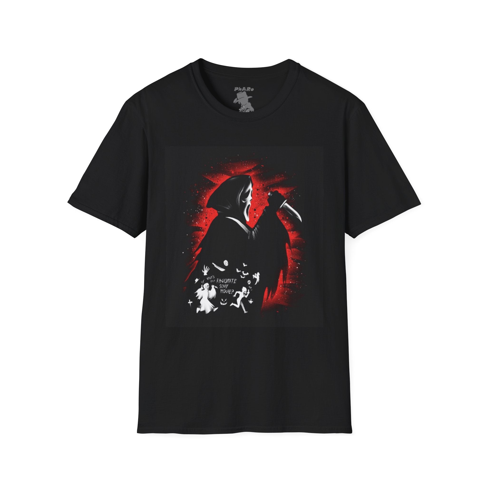 Unisex Softstyle T-Shirt - GhostFace - Scream  Horror