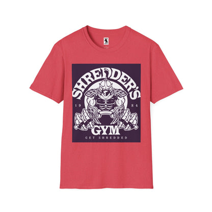 Shredder's Gym Graphic T-Shirt - Get Shredded Unisex Tee