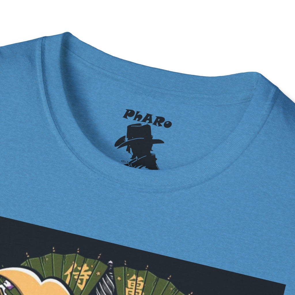 Unisex Softstyle T-Shirt - Vibrant Samurai Design