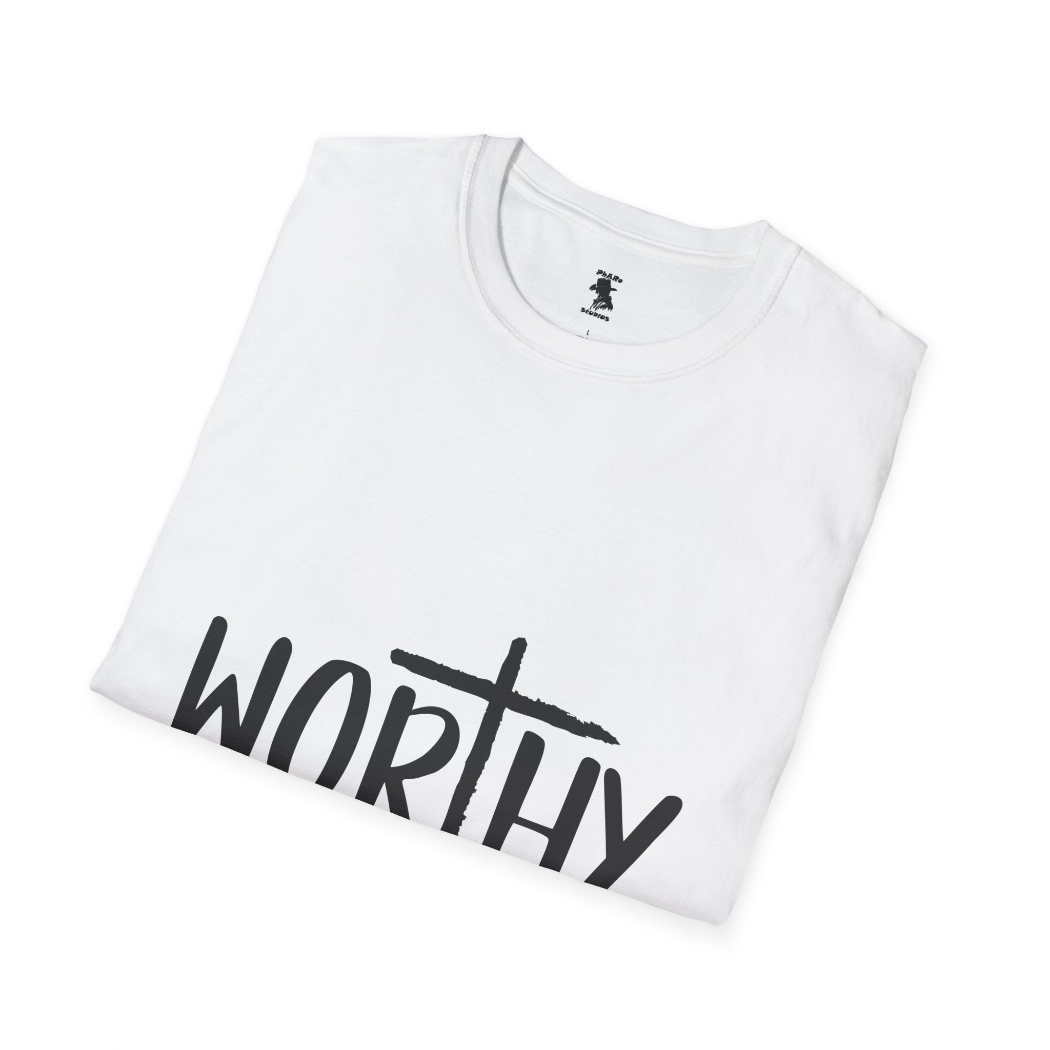 Worthy Unisex Softstyle T-Shirt - Faith-Inspired Apparel for Everyday Empowerment