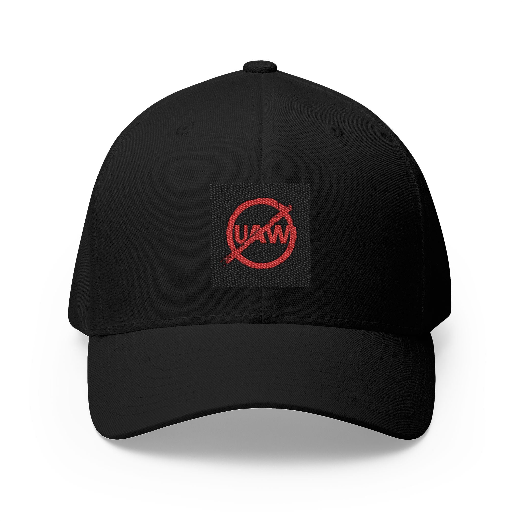 Embroidered No UAW Fitted Cap