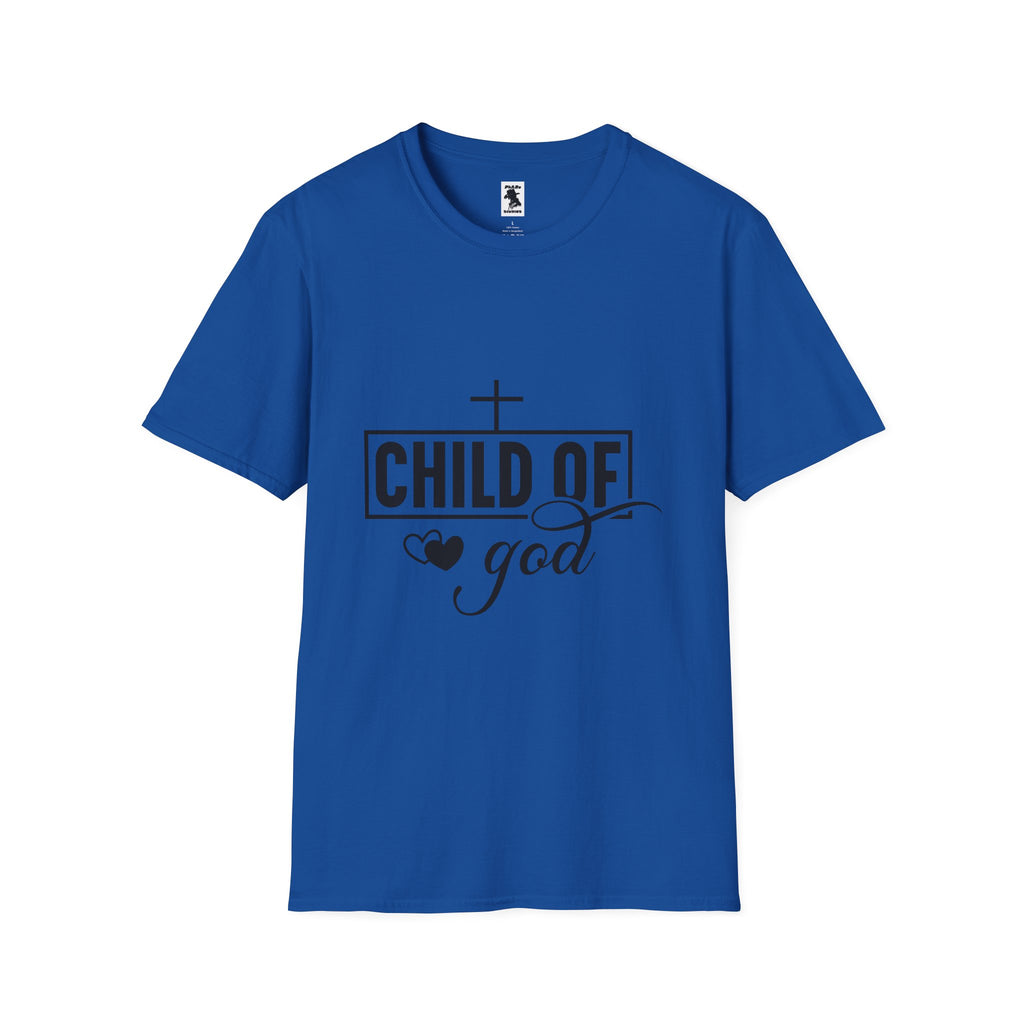 Child of God Unisex Softstyle T-Shirt - Faith & Love Apparel
