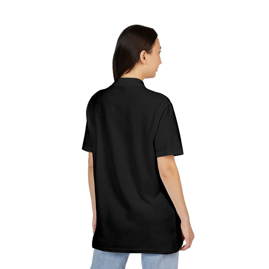 Courage in the Darkness Unisex Embroidered Pique Polo Shirt - Casual Style for Every Occasion, Perfect for Men and Women, Summer Apparel, Gift for Dad, Family [...]