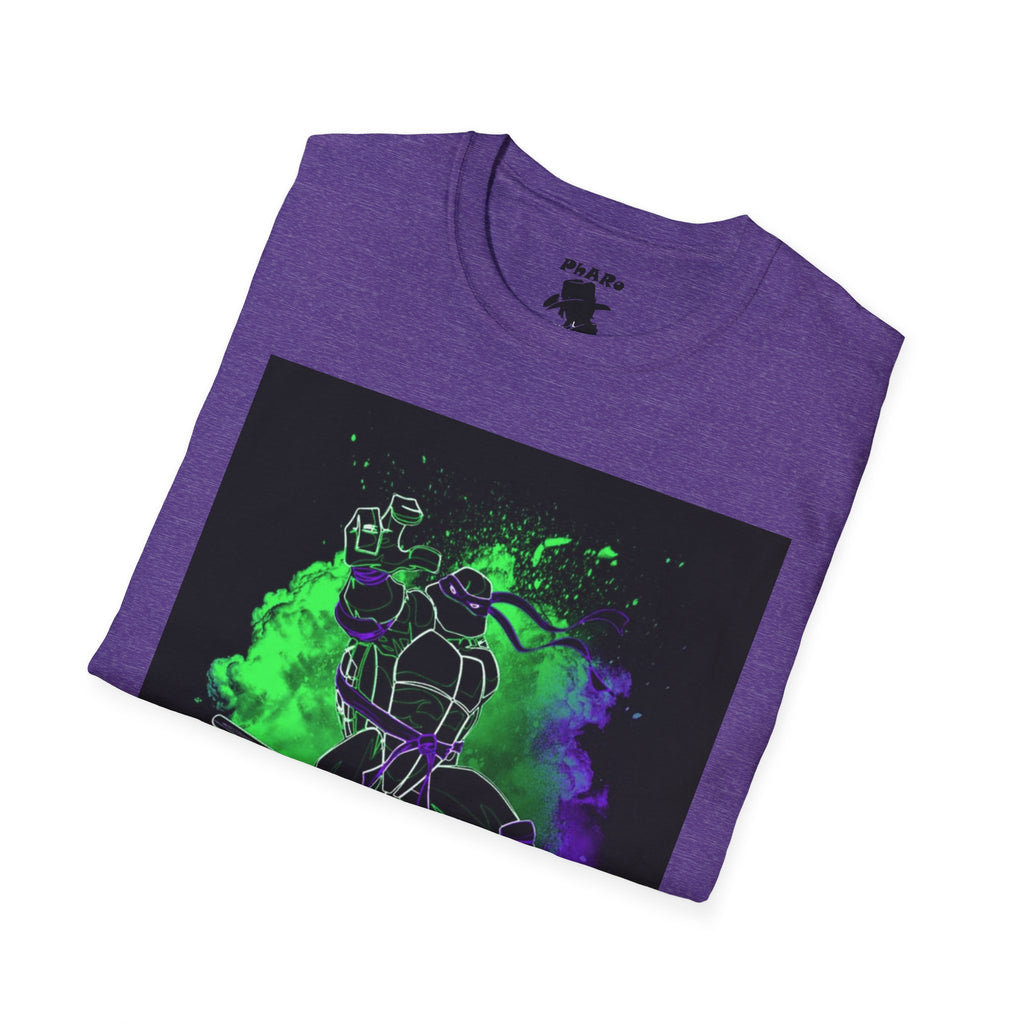Cool Ninja Graphic Unisex Softstyle T-Shirt - Vibrant Streetwear