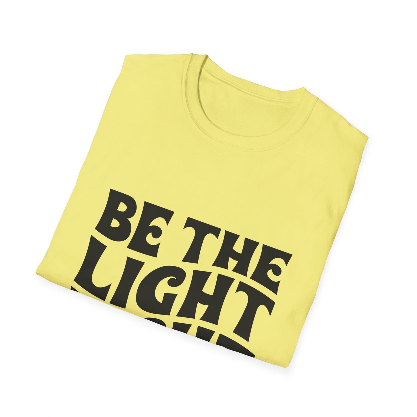 Be The Light T‑Shirt — Matthew 5:14 Inspirational Christian Tee