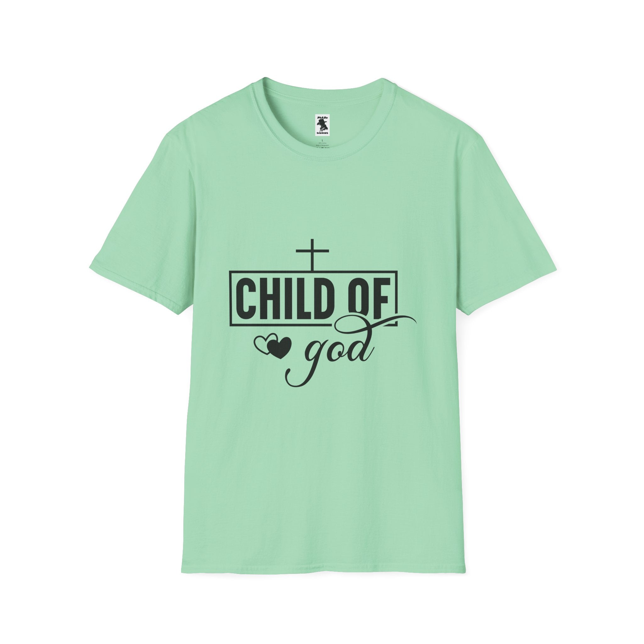 Child of God Unisex Softstyle T-Shirt - Faith & Love Apparel