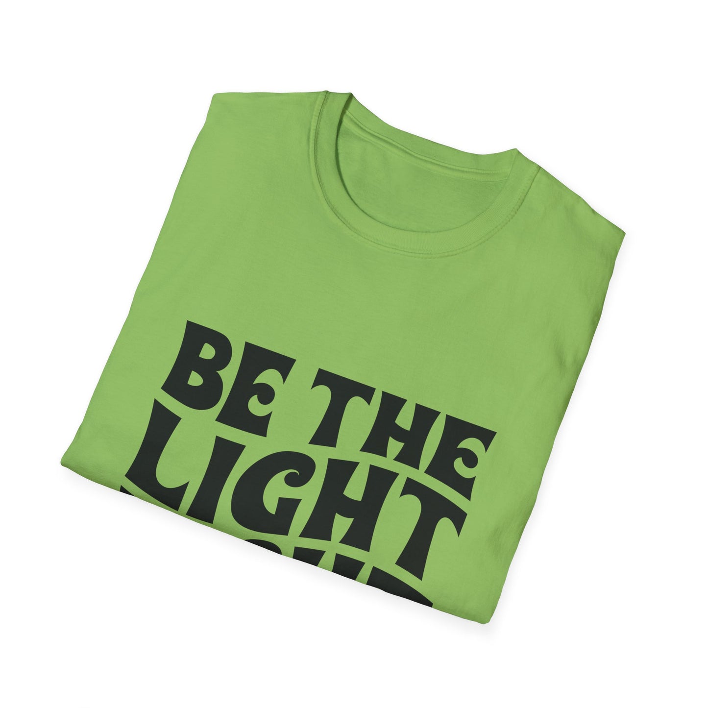 Be The Light T‑Shirt — Matthew 5:14 Inspirational Christian Tee