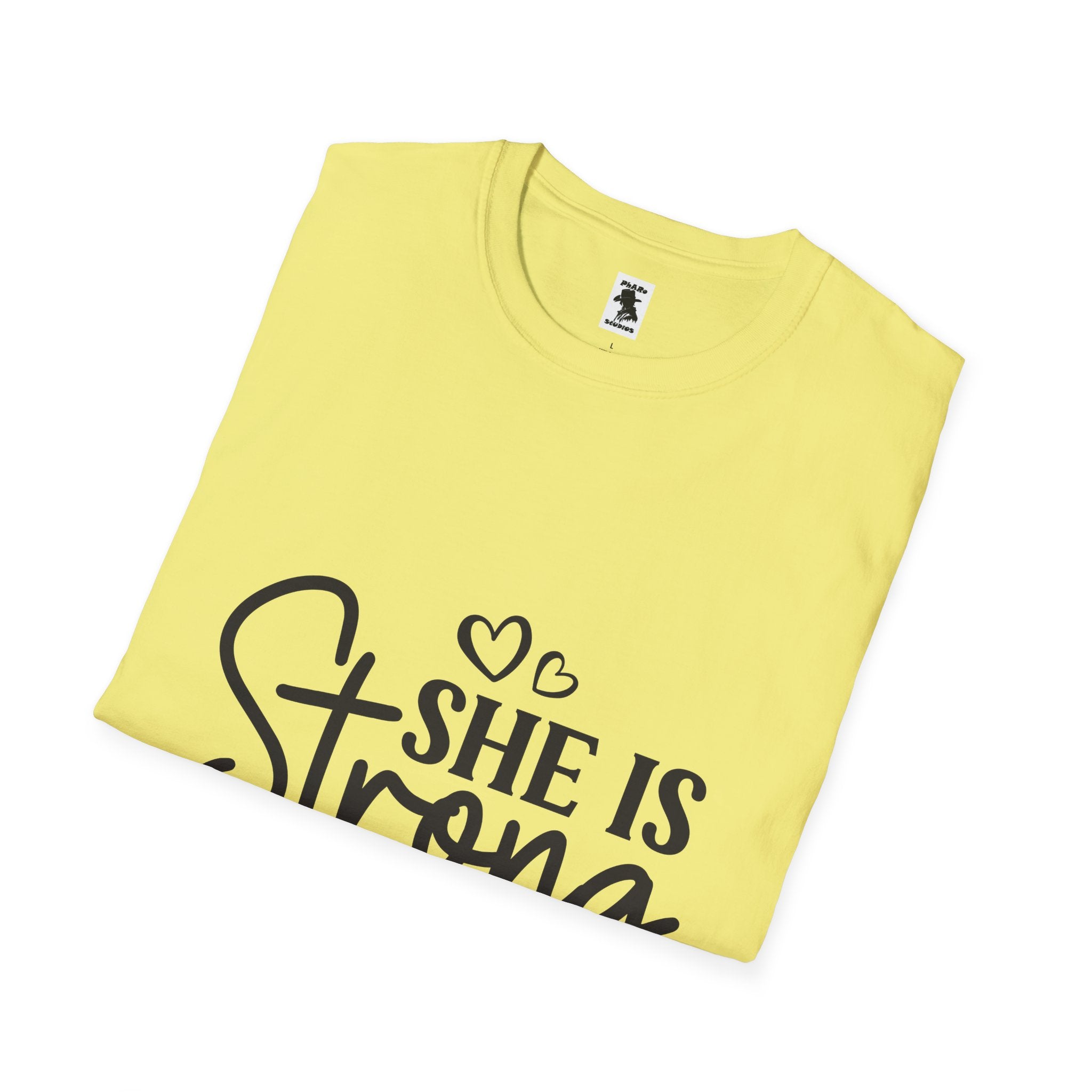 She Is Strong Proverbs 31:25 Unisex Softstyle T-Shirt