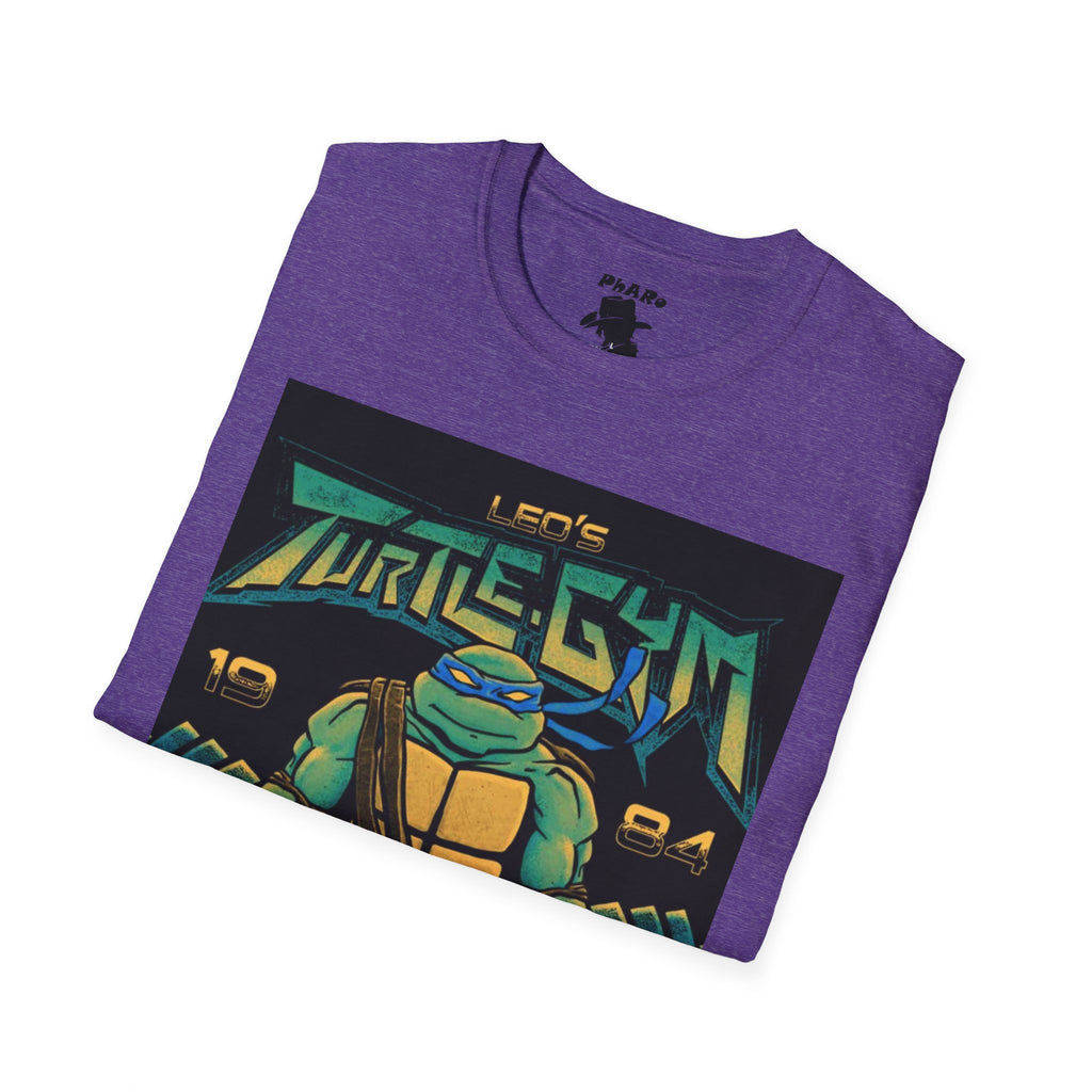Ninja Workout T-Shirt - Turtle Gym Design