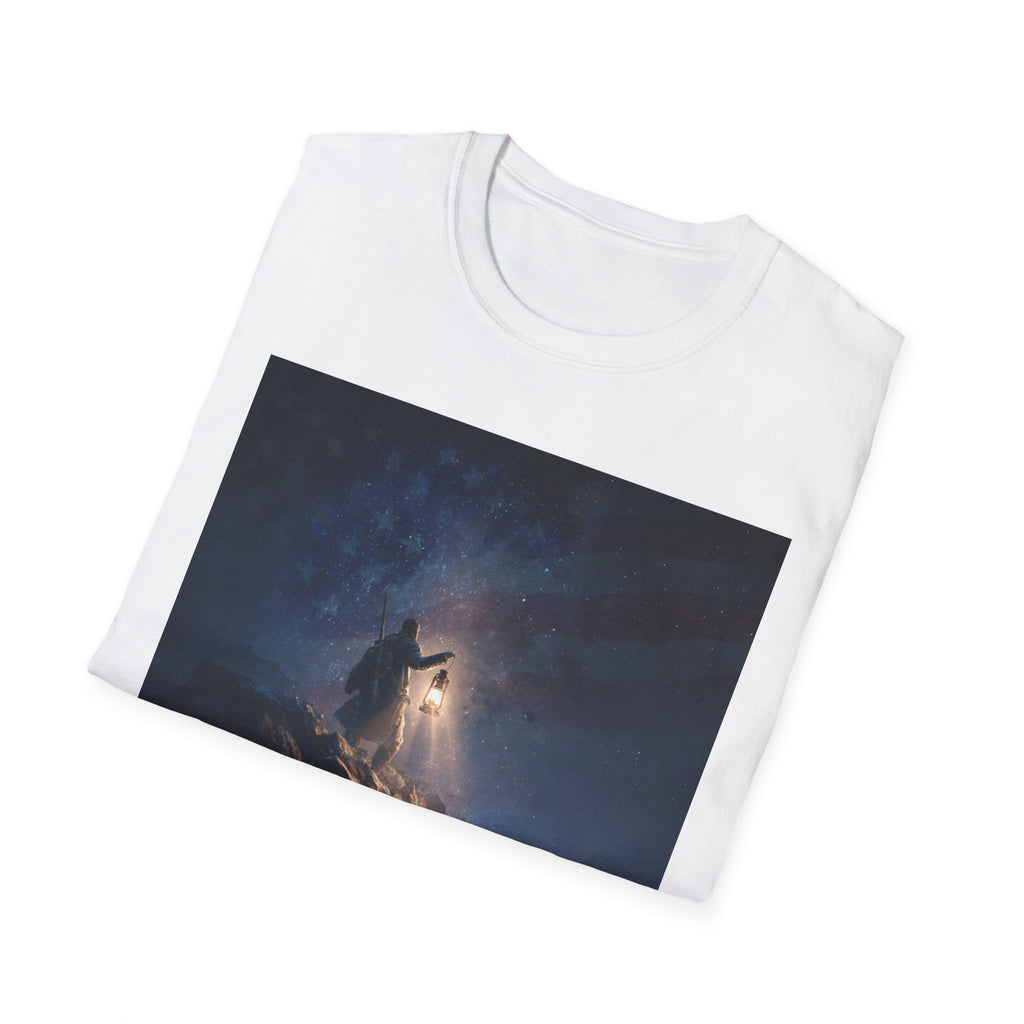 Truth Defenders T-Shirt, Unisex Softstyle Tee, American Pride Shirt, Perfect for Independence Day, Casual Wear, Gift for Nature Lovers