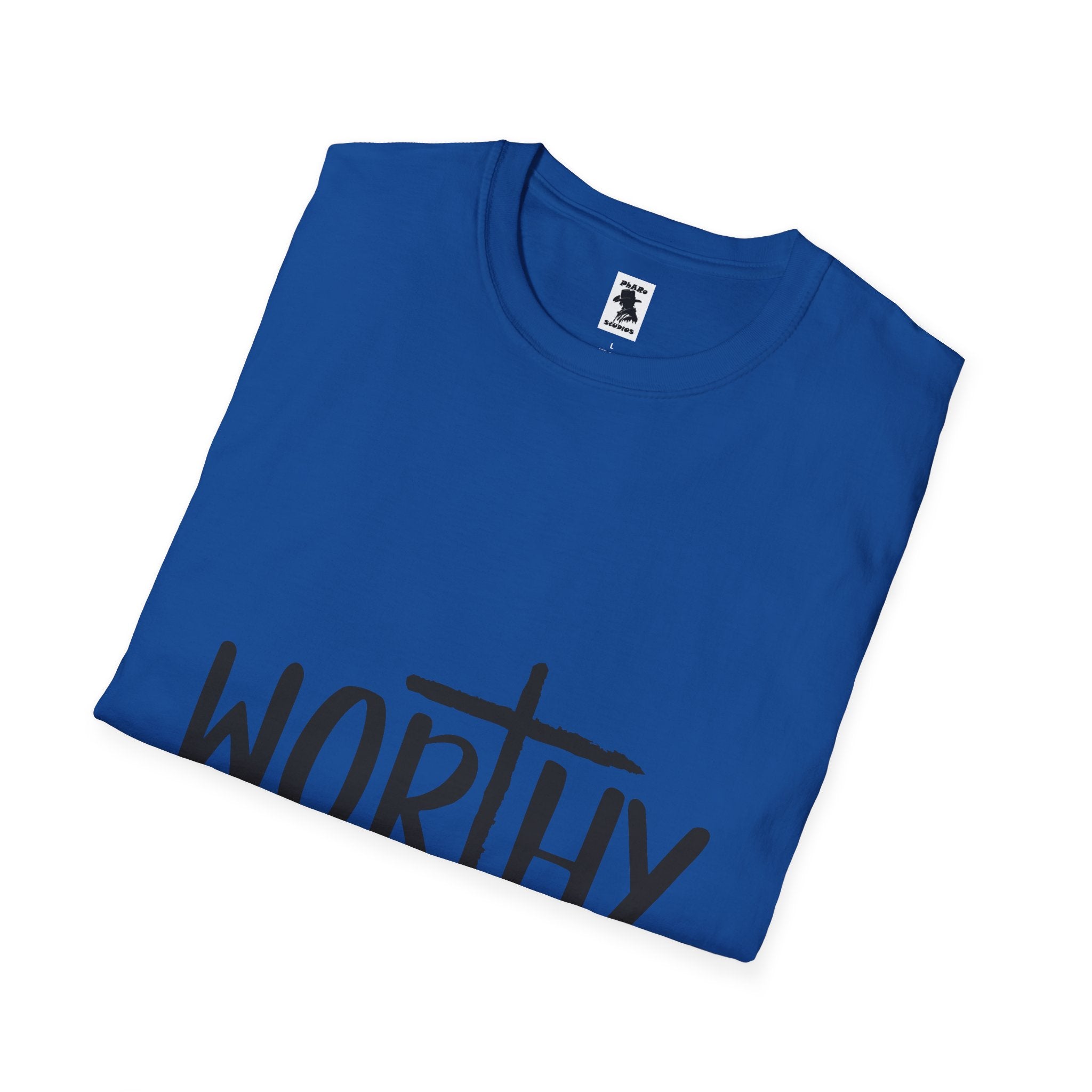 Worthy Unisex Softstyle T-Shirt - Faith-Inspired Apparel for Everyday Empowerment