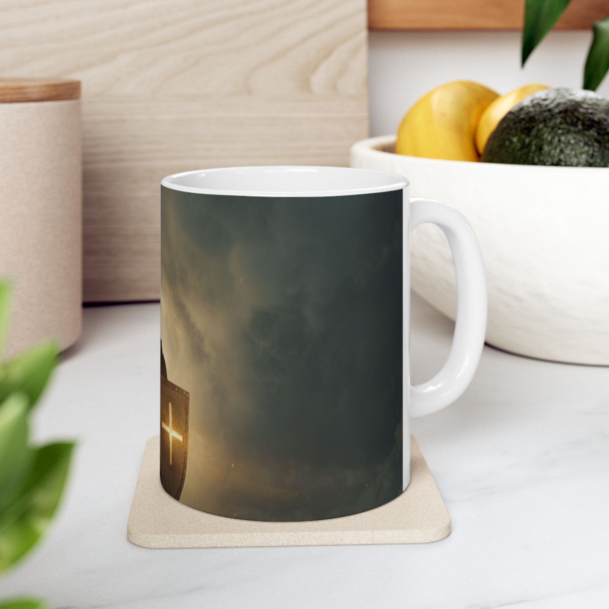 Freedom Warriors Ceramic Mug, Motivational Coffee Cup, Gift for Warriors, Unique Tea Mug, Perfect for Everyday Use