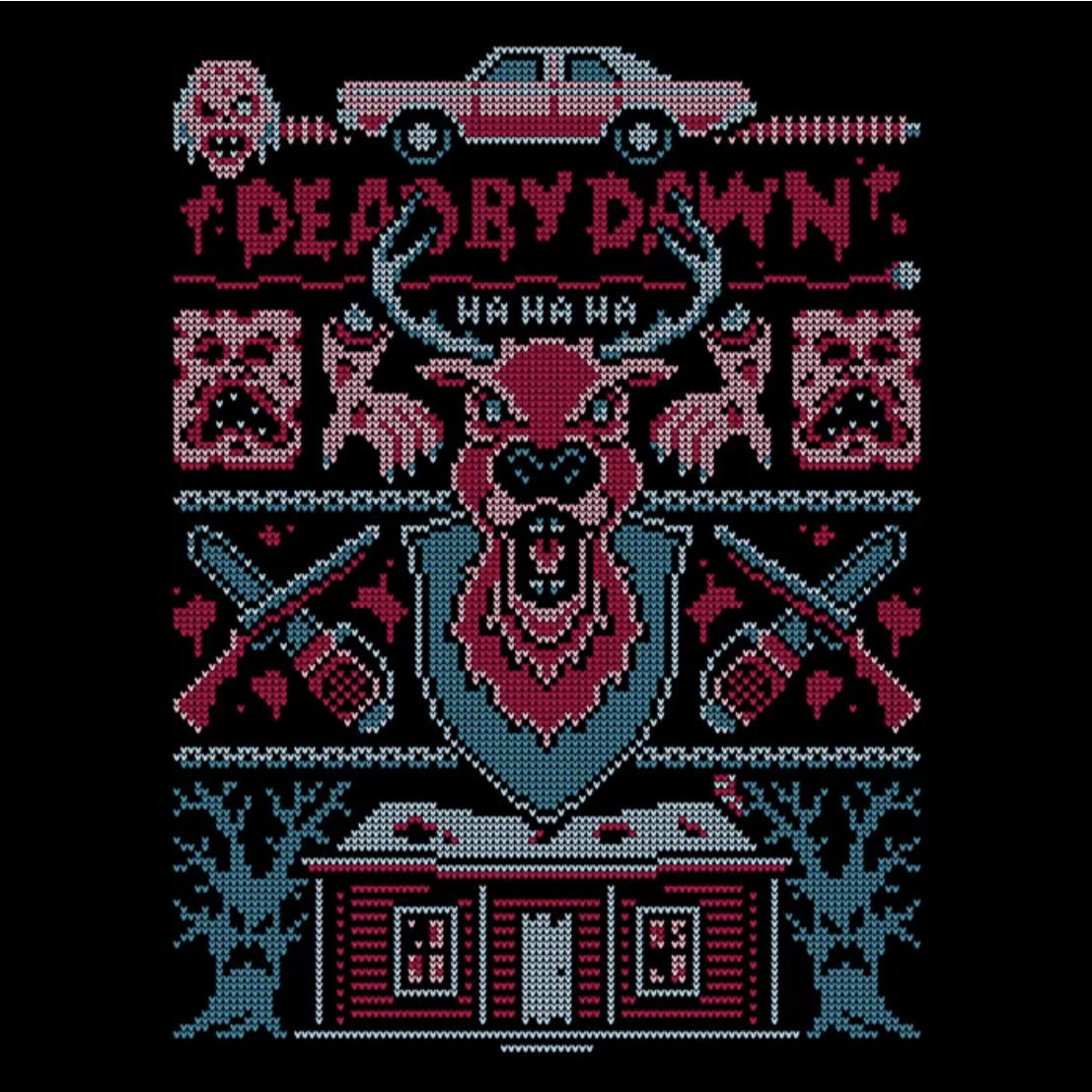 Horror Holiday T-Shirt - "Dead by Dawn" Graphic Tee