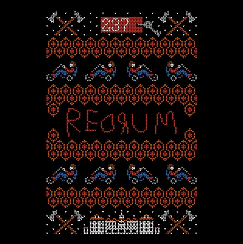 Retro Horror Unisex Softstyle T-Shirt - Redrum Design