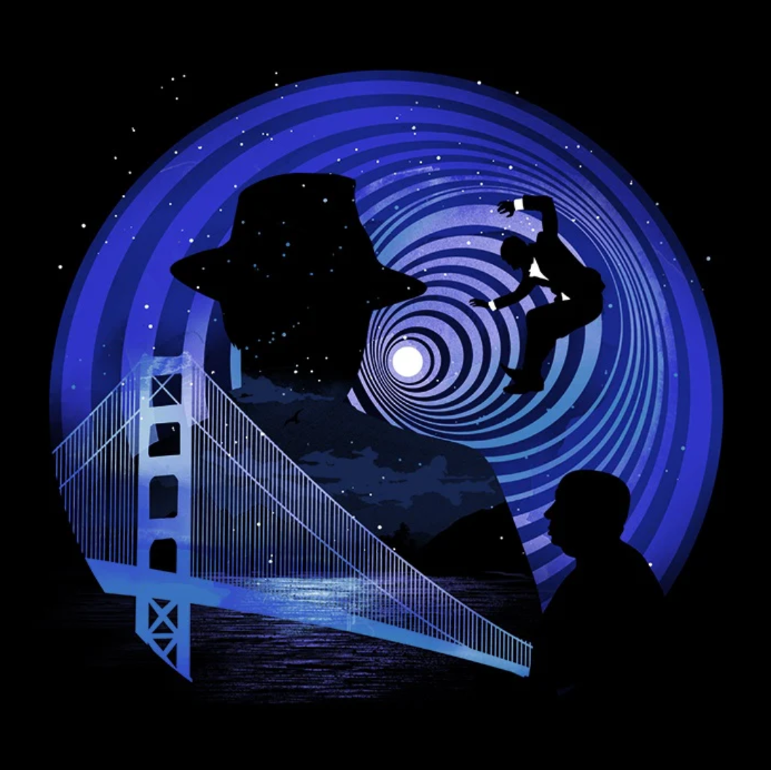 Vertigo - Hitchcock Unisex Softstyle T-Shirt