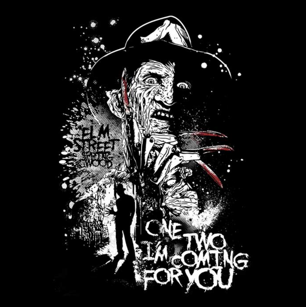 Creepy Horror Graphic T-Shirt - "I'm Coming for You" Design - Unisex Softstyle