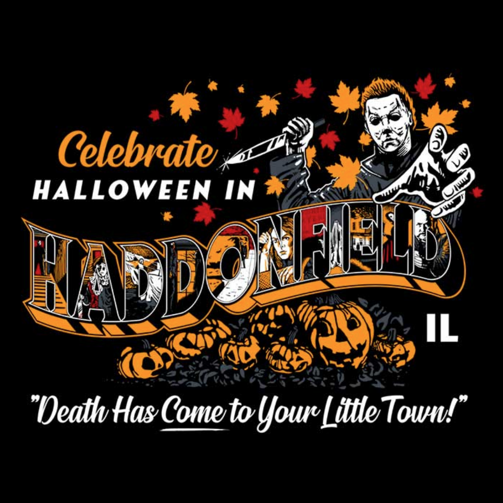 Halloween Graphic T-Shirt – Celebrate Halloween in Haddonfield, IL