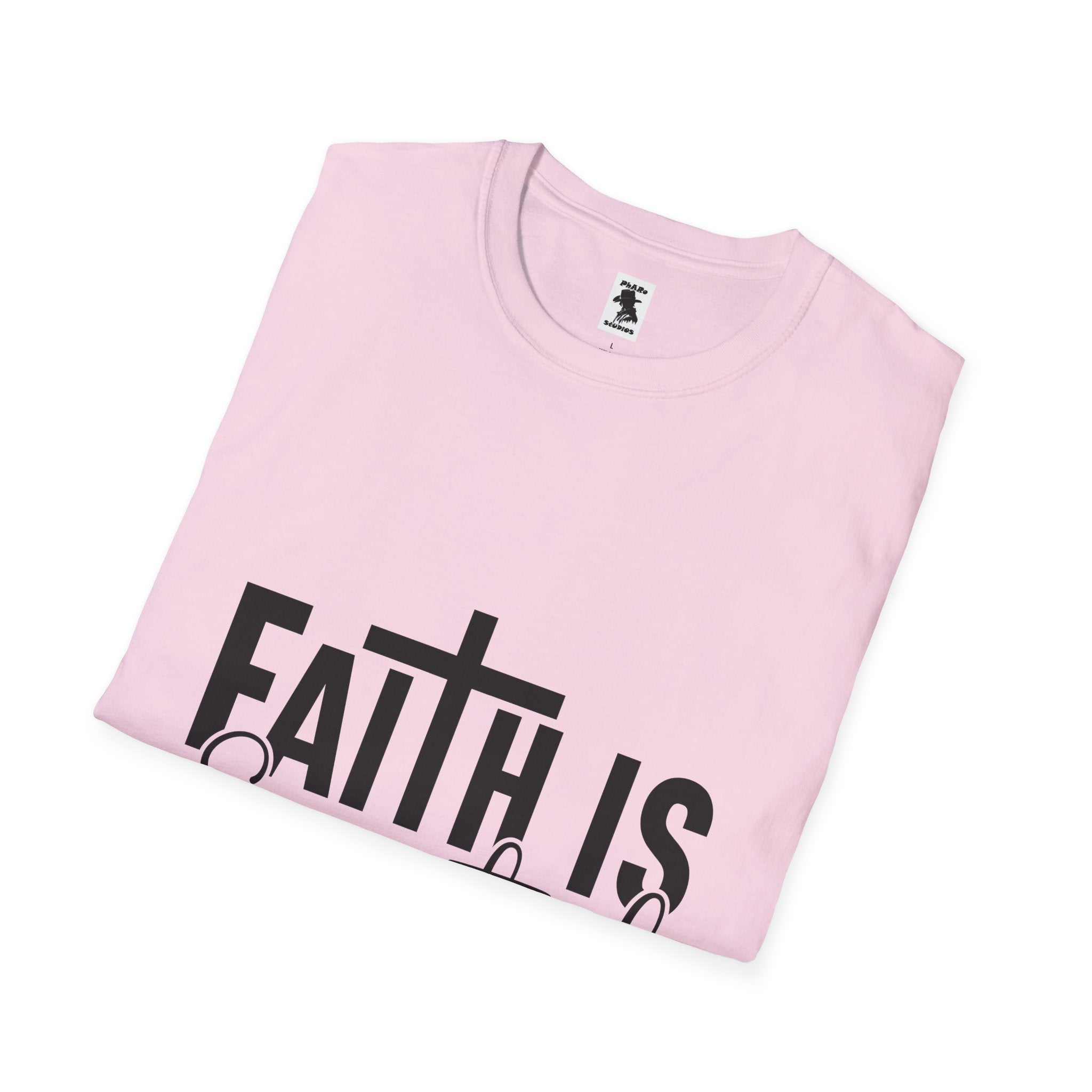 Faith is Essential Unisex Softstyle T-Shirt | Inspirational Tee for Everyday Wear