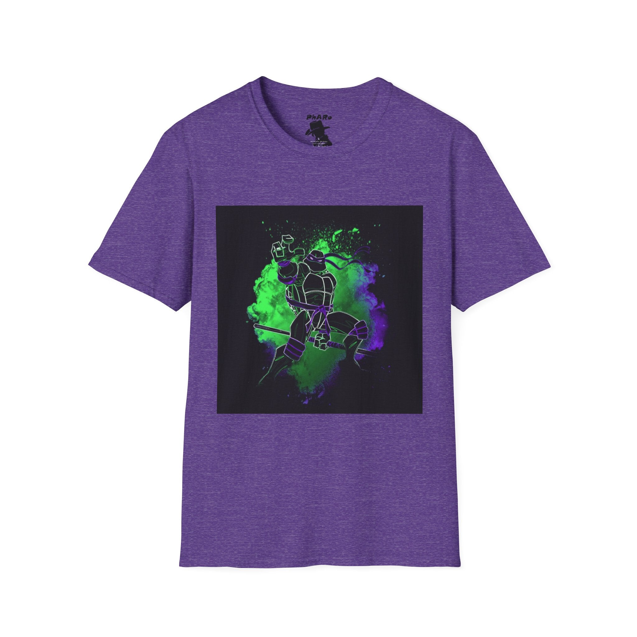 Unisex Softstyle T-Shirt - Edgy Donatello Graphic Tee