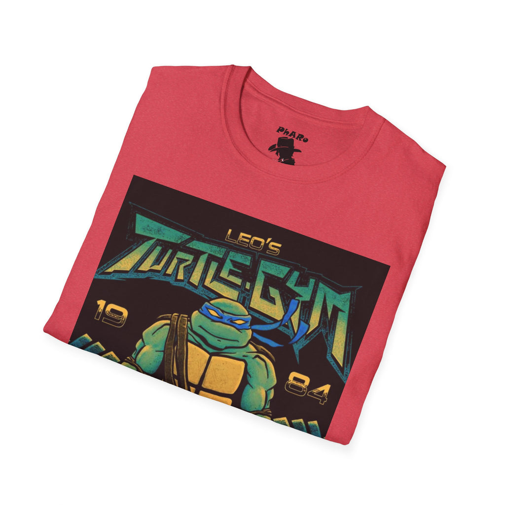 Ninja Workout T-Shirt - Turtle Gym Design