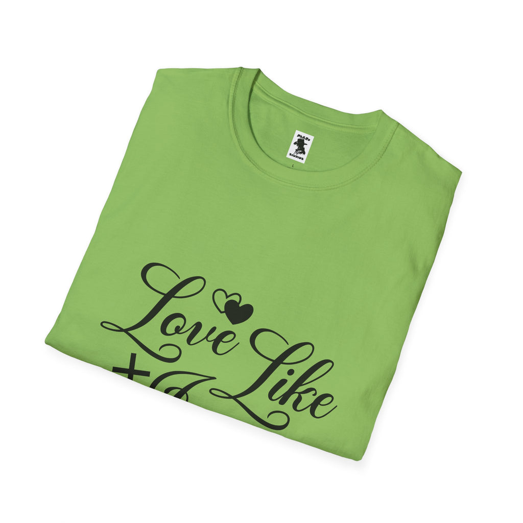 Love Like Jesus Unisex Softstyle T-Shirt - Inspirational Christian Tee