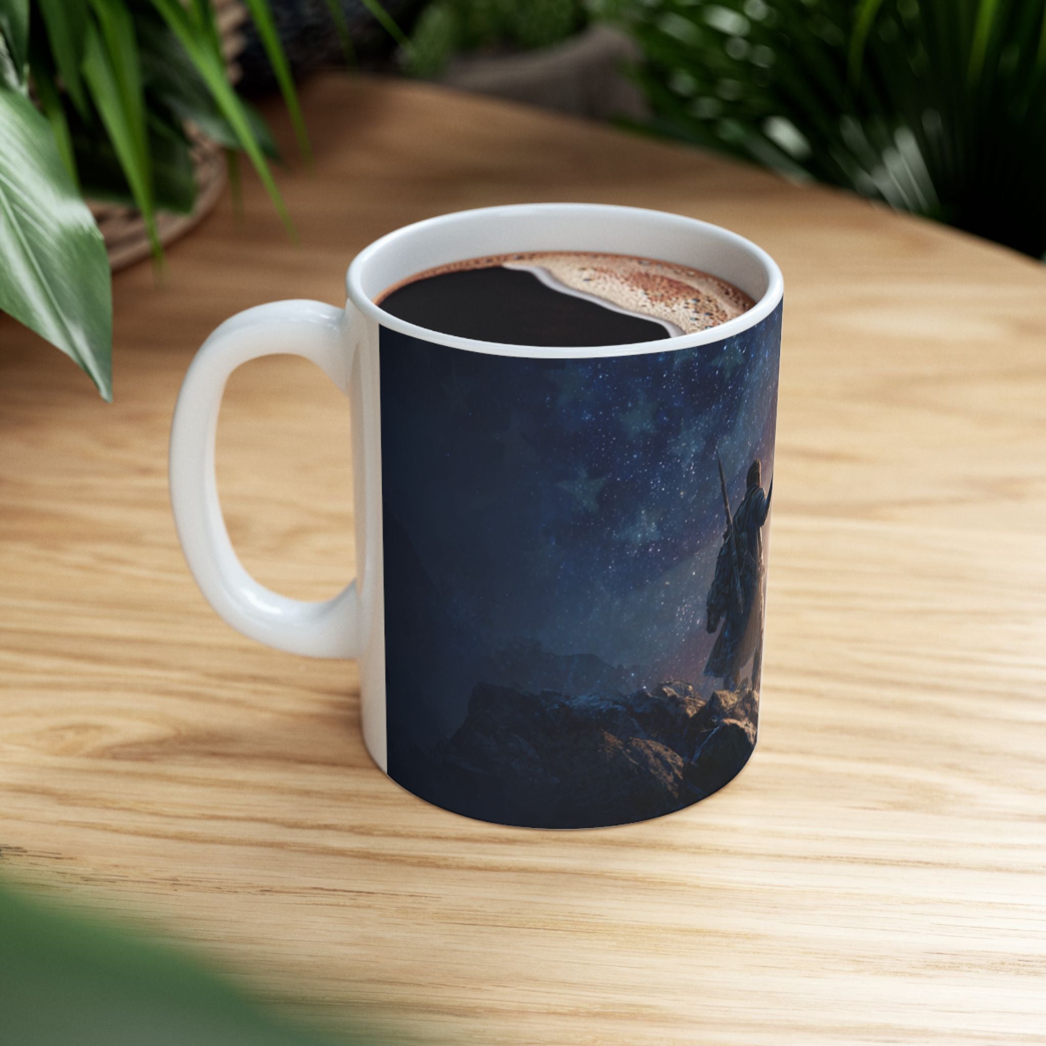 Truth Defenders Ceramic Mug with Wandering Traveler Design, Adventure Mug, Nature Lover's Gift, Cozy Drinkware, Inspirational Cup, Perfect for Camping [...]
