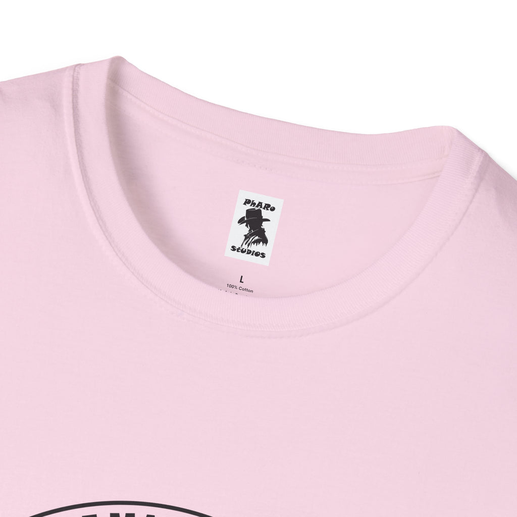 Inspirational Faith T-Shirt - Unisex Softstyle Tee with Luke 1:37 Quote