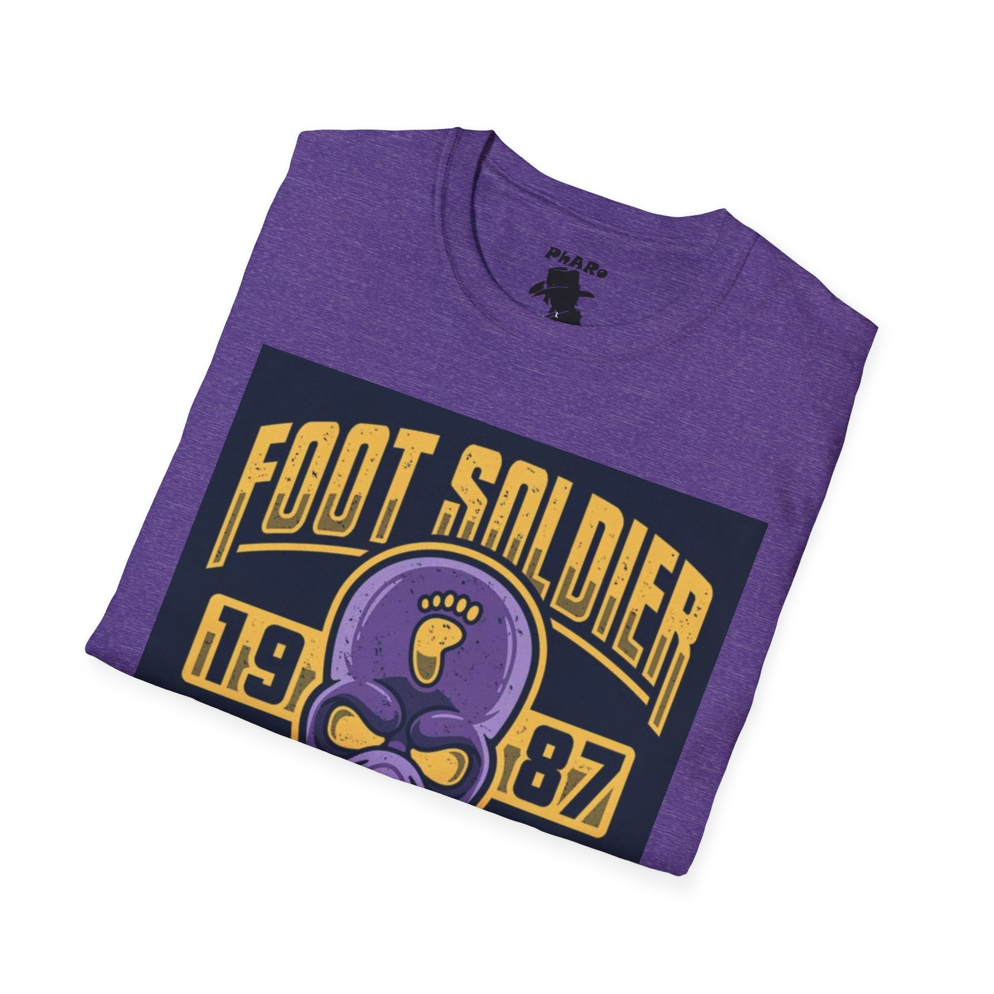 Foot Soldier Graphic Unisex T-Shirt - Vintage Style Turtle Fooder NYC Tee