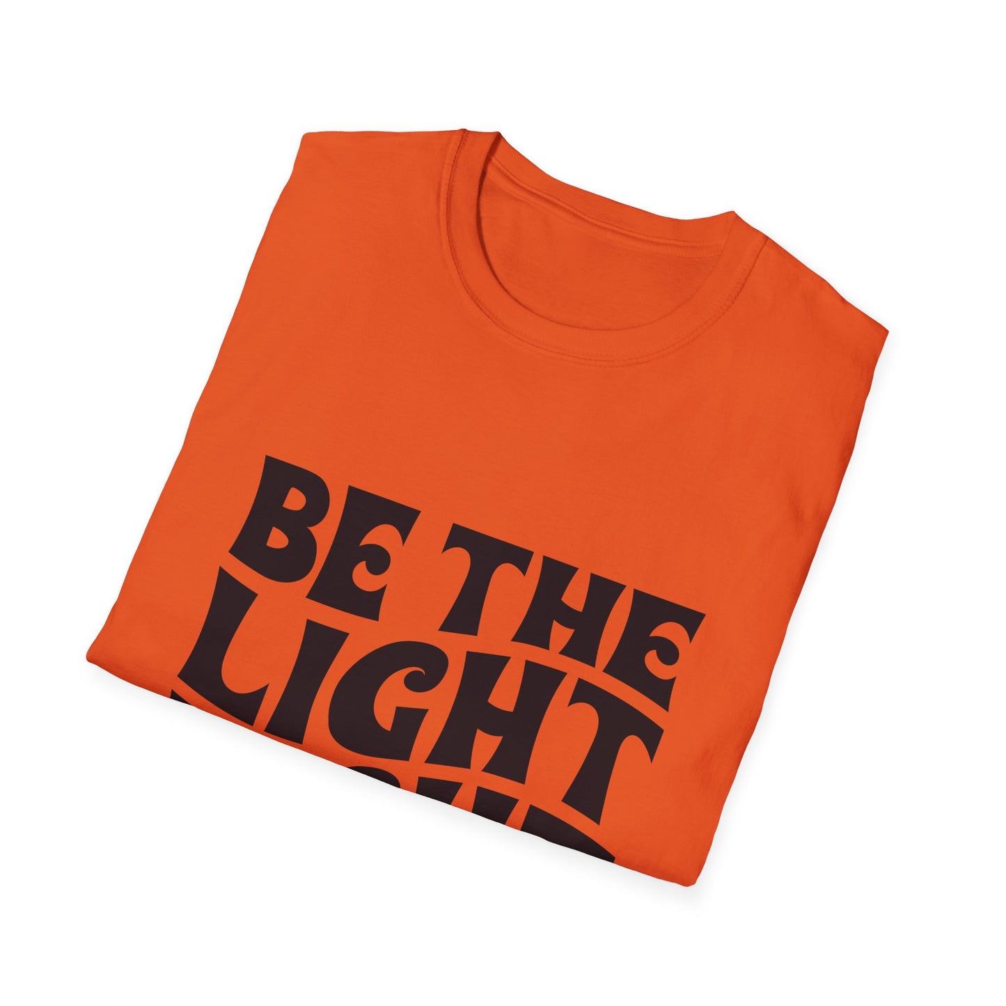 Be The Light T‑Shirt — Matthew 5:14 Inspirational Christian Tee