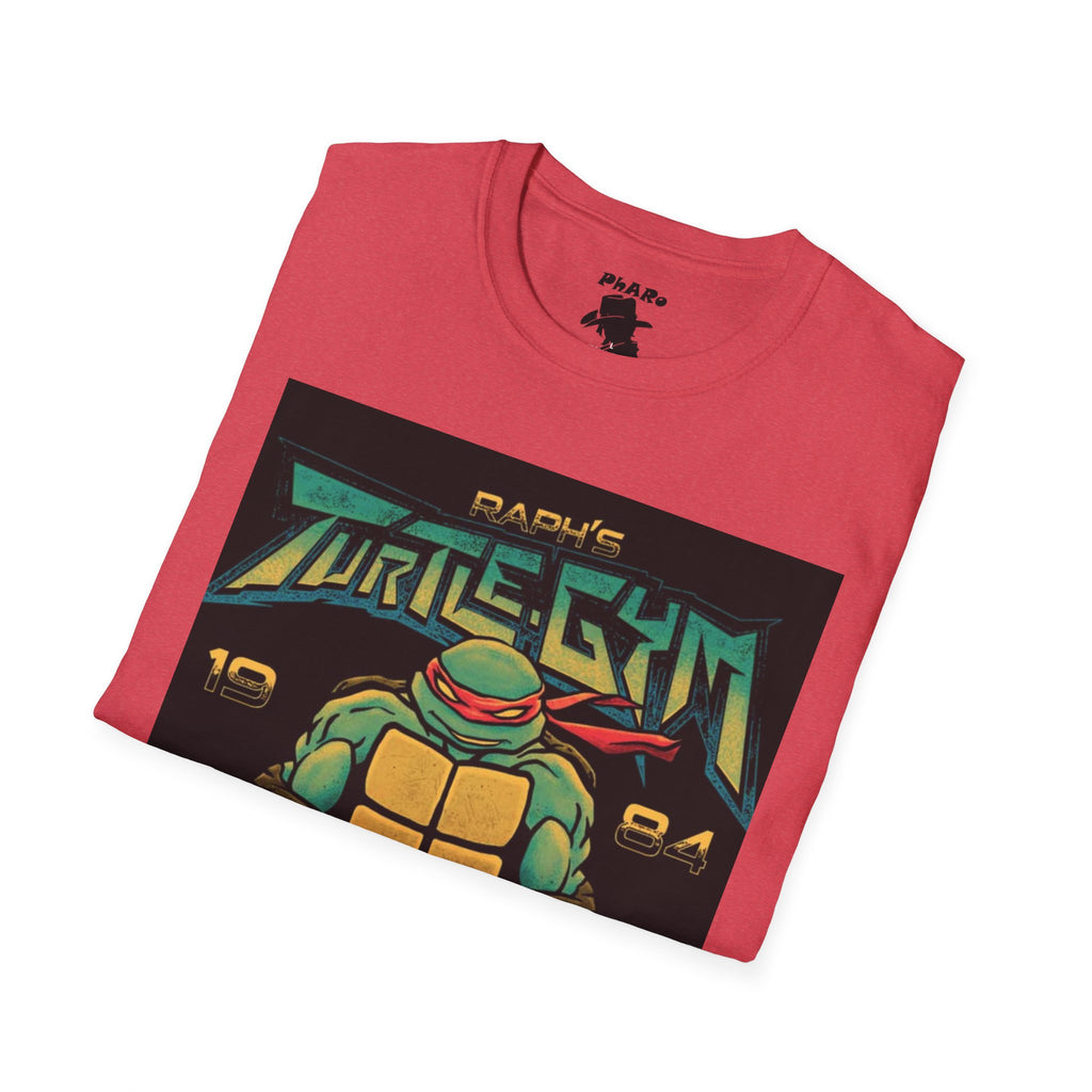 Retro Ninja Gym T-Shirt - 80s Inspired Graphic Tee