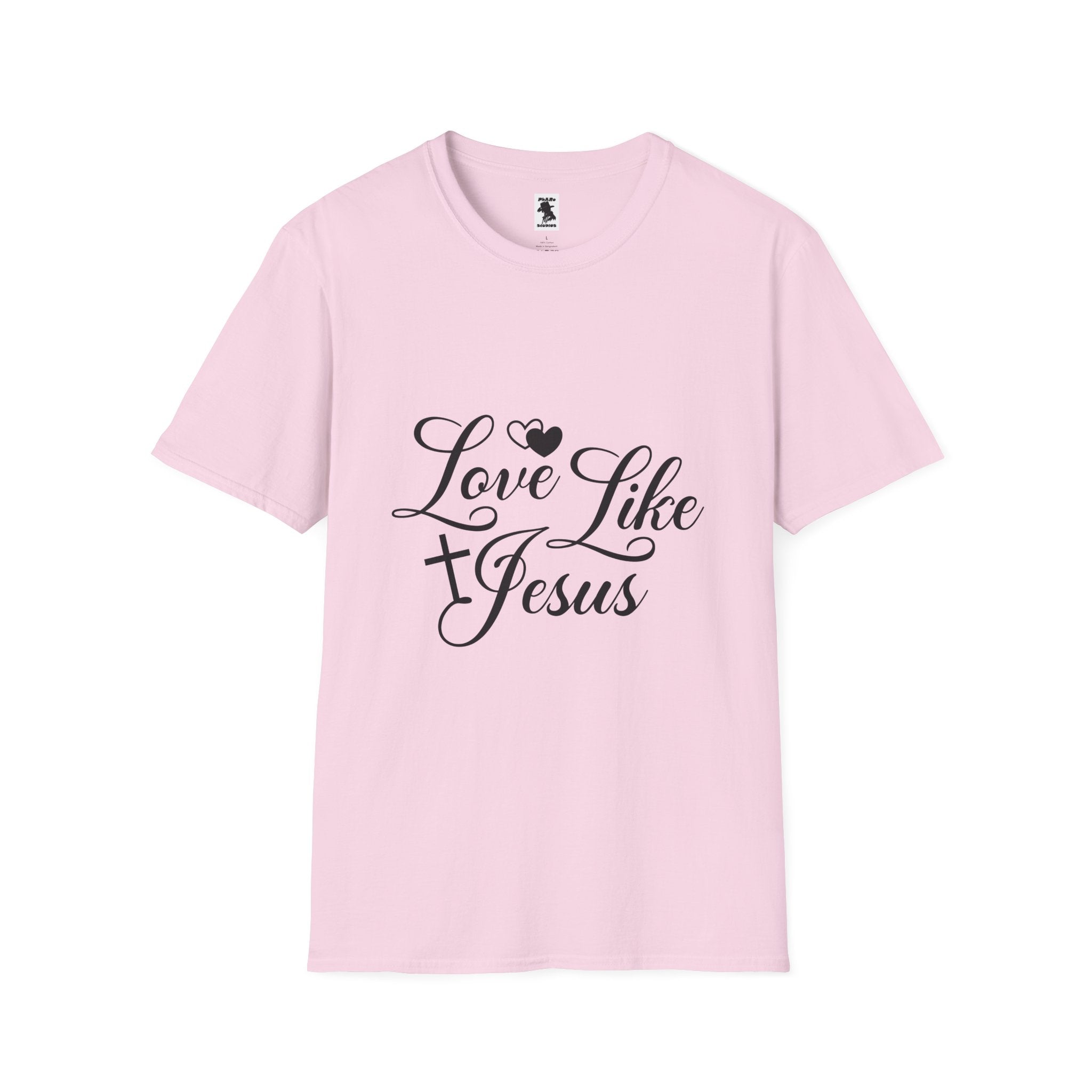 Love Like Jesus Unisex Softstyle T-Shirt - Inspirational Christian Tee