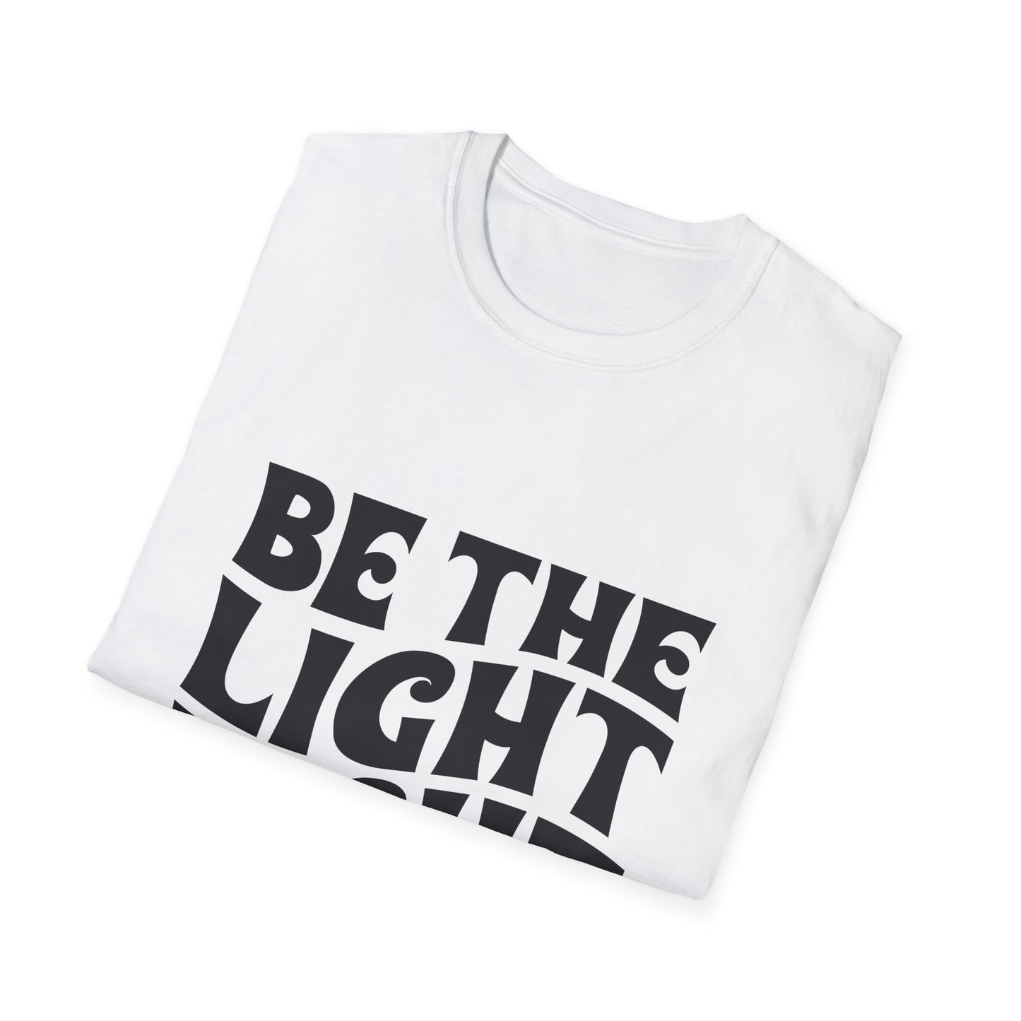 Be The Light T‑Shirt — Matthew 5:14 Inspirational Christian Tee