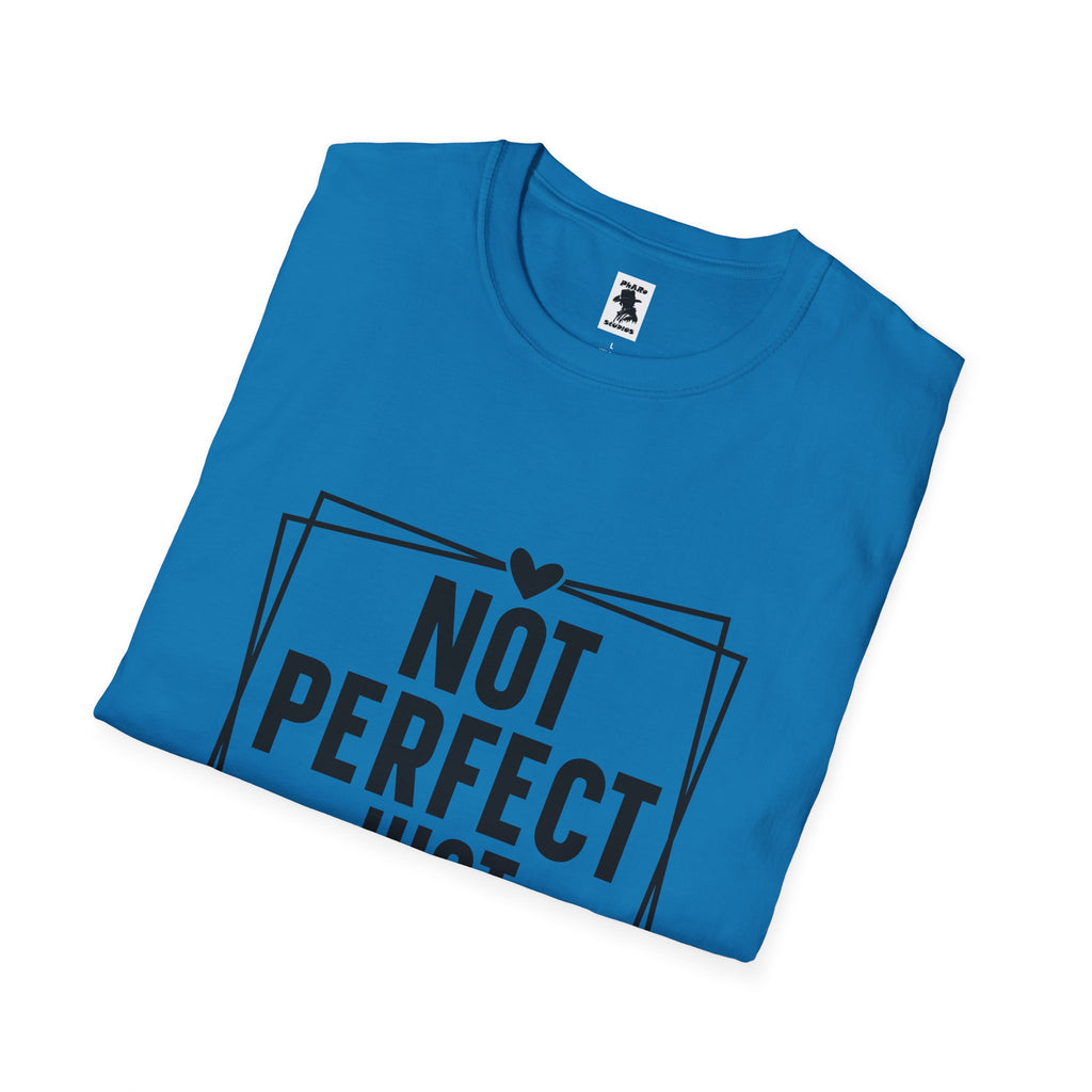 Unisex Softstyle T-Shirt - 'Not Perfect Just Forgiven' Inspirational Tee