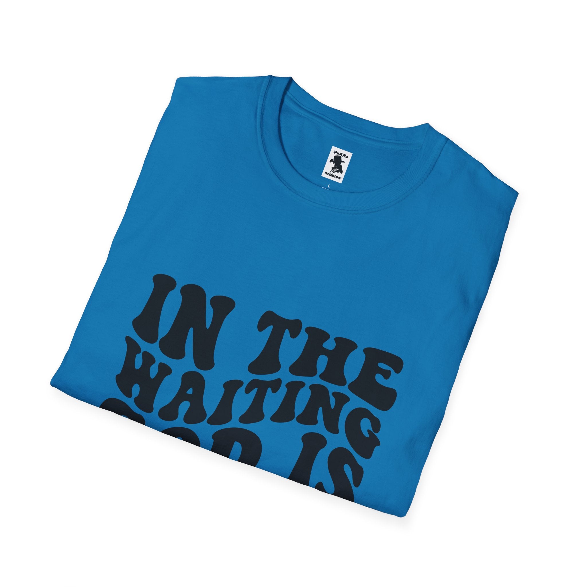 Inspirational Workout Unisex T-Shirt - 'In the Waiting God is Working'