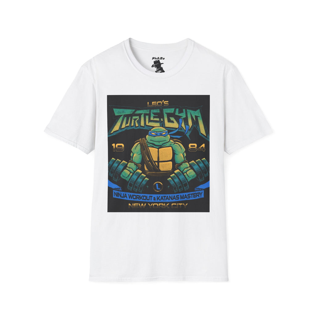 Ninja Workout T-Shirt - Turtle Gym Design