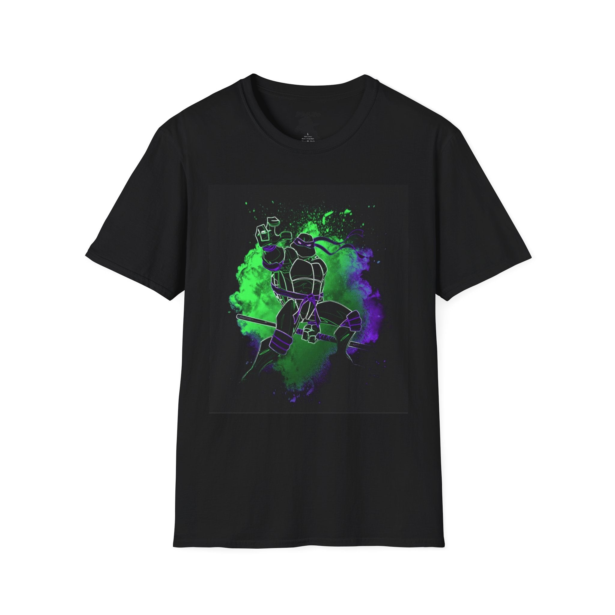Cool Ninja Graphic Unisex Softstyle T-Shirt - Vibrant Streetwear
