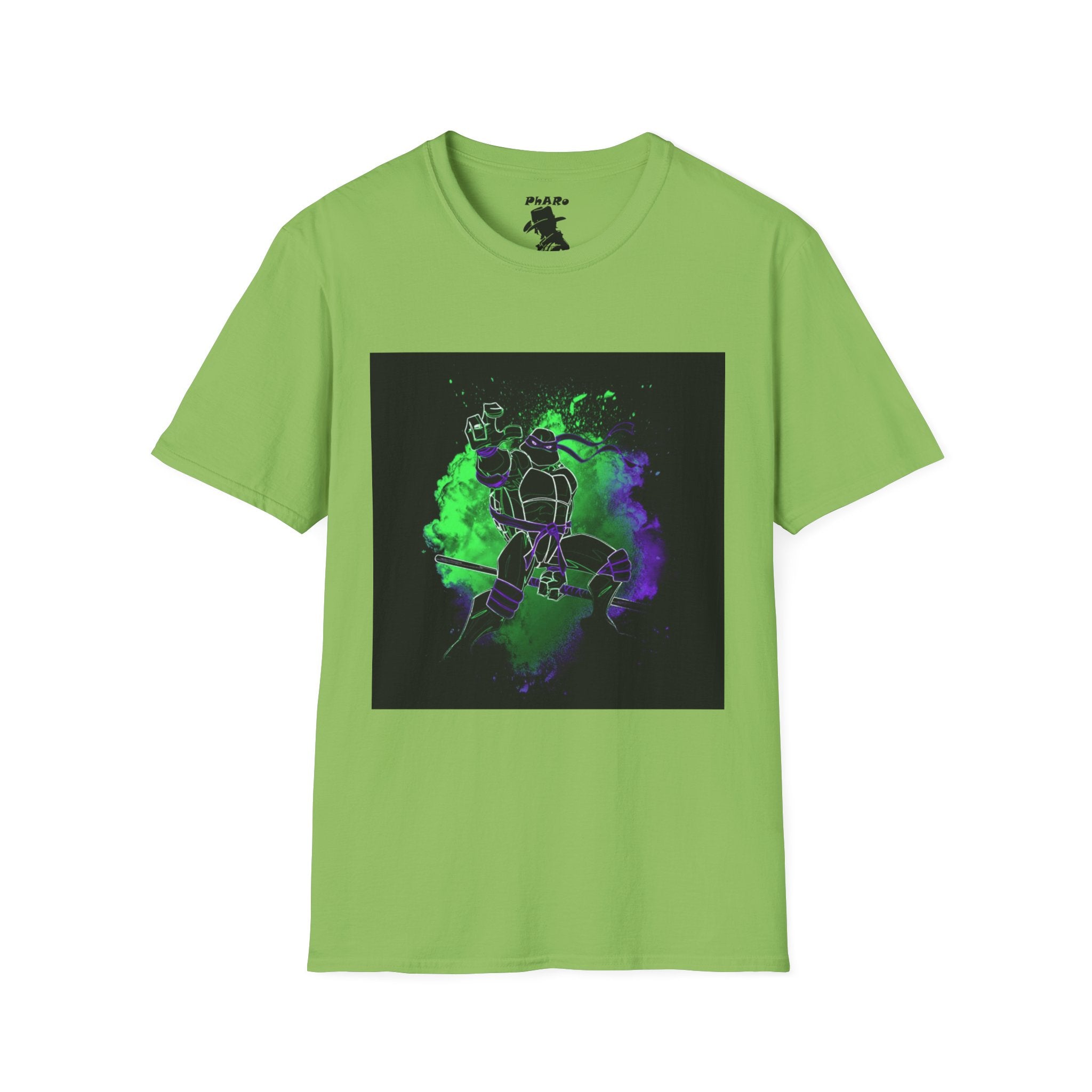 Unisex Softstyle T-Shirt - Edgy Donatello Graphic Tee