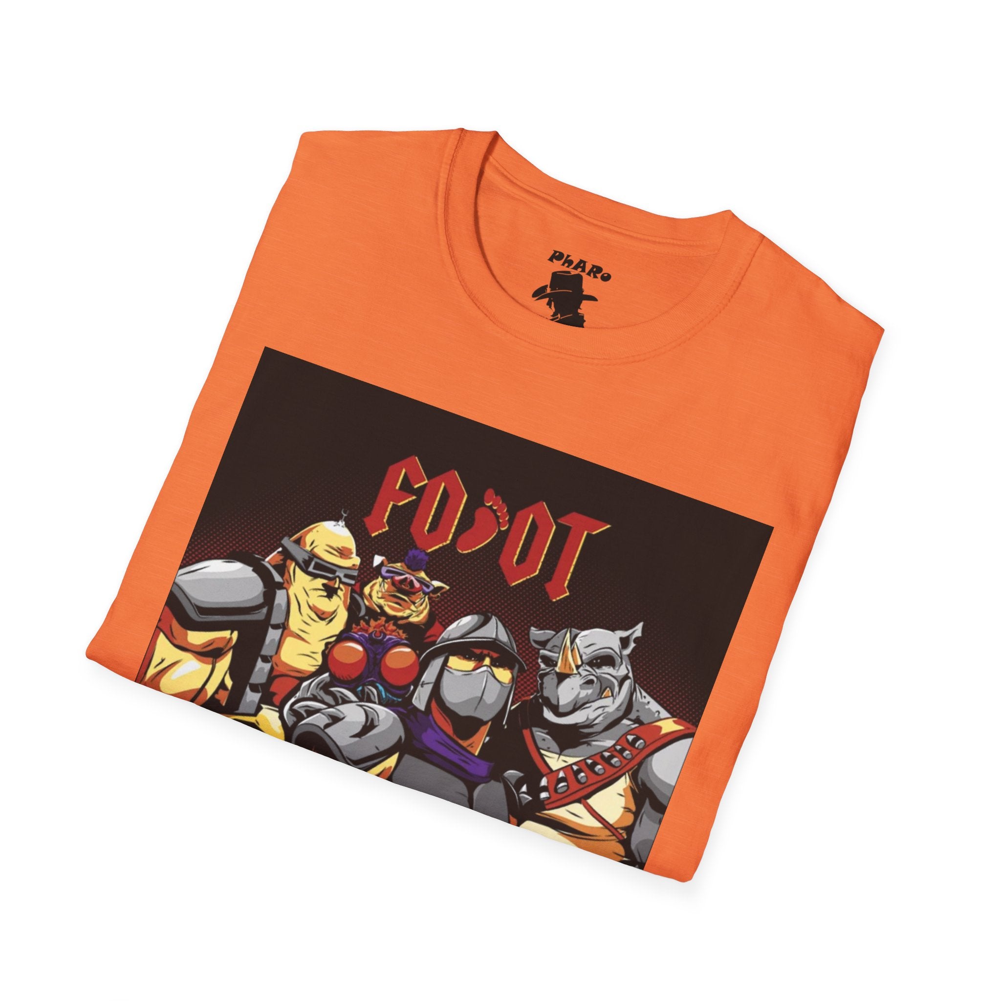 Fun Retro Graphic T-Shirt - 'Breaking Some Skulls' Design