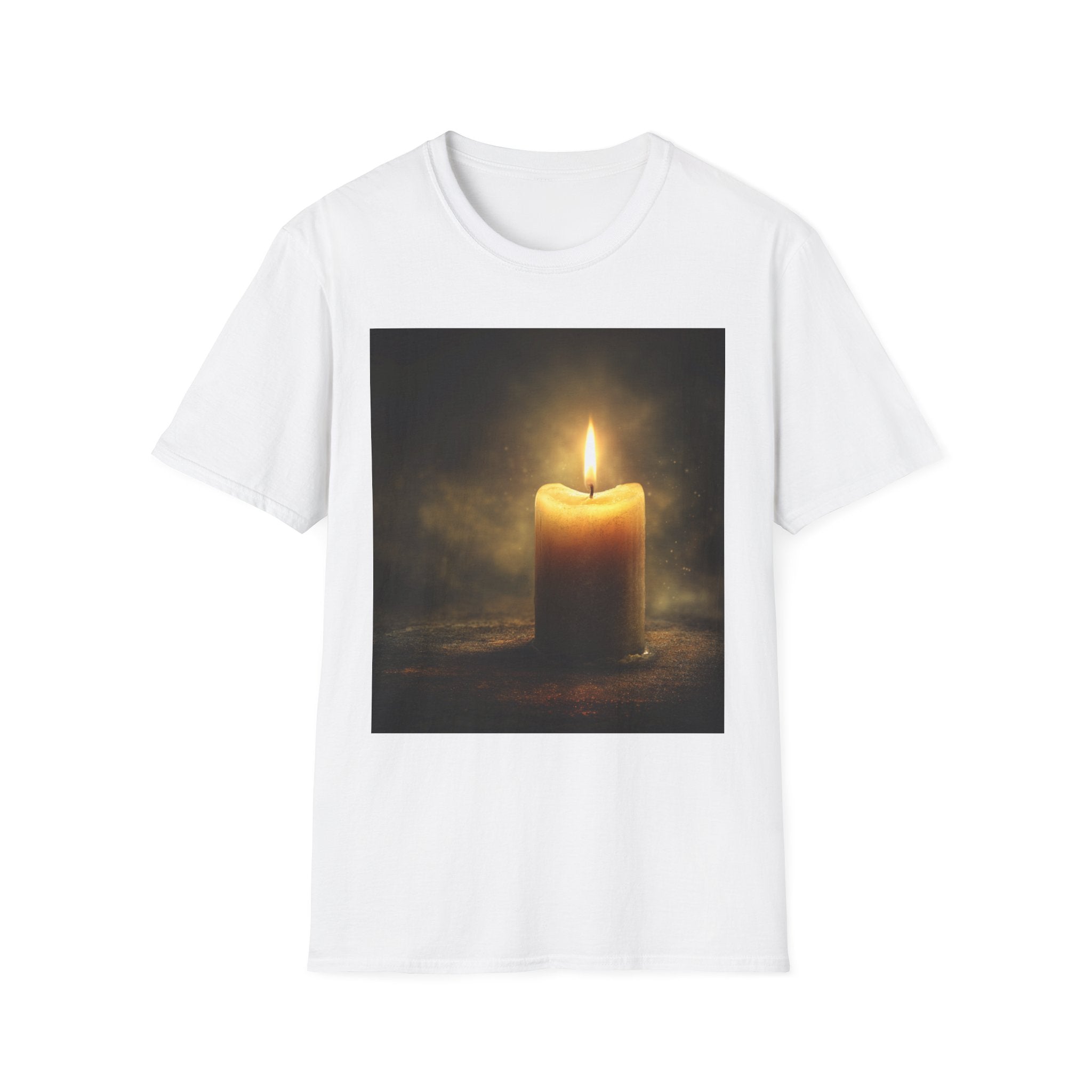 Lightbearer Unisex T-Shirt, Cozy Gift for Home Lovers, Relaxing Aesthetic Apparel, Perfect for Birthdays, Meditation, or Home Decor